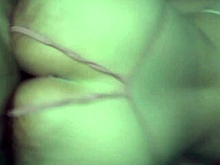 POV FILMING my girlfriend's OPEN THONG while DOGGYSTYLE on WEBCAM