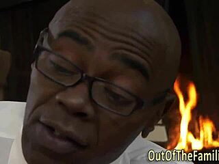 Amateur Receives Facial From Stepdad In Hardcore Blowjob Scene