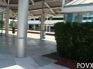 Natalie Lust Sucks Cock In POV Doggy