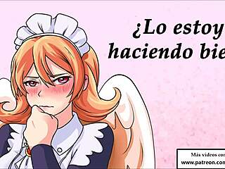 Joi hentai maid jerks off!