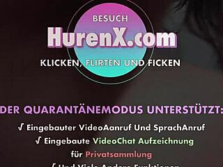 Intensely masturbate anal with huge dildo