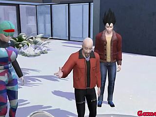 Bulma Gets Trained Sexually By Master Roshi