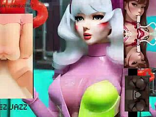 I gently request you to remove your clothes in this anime scene.