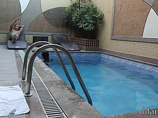 Oh man, I couldn't hold back and gave my ass and pussy to the director before filming without a condom - Badarox couple Manu Fox and Rubens Badaró full video on Red