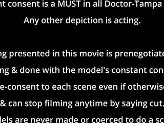 Solana's nervous first gyno exam from doctor tampa