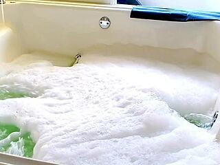 fun sex in jacuzzi with big tits and ass.