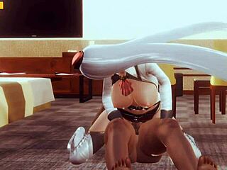 Hentai 3D HS11 - Beauty Hotel Receptionist Gets Fucked in Doggystyle with Big Ass Creampie