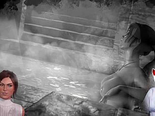 Lara Makes BBC Cum in Croft Adventures Ep 4