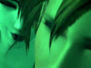 3D anime hentai love scene