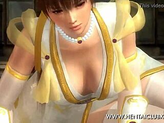 Anime girls d or alive 5 ultimate sexy ecchi kasumi halloween costume nude