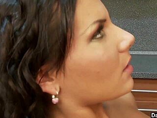 dagfs - cute babe fucked hard in the kitchen