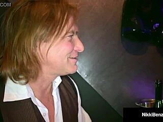 Penthouse pet Nikki Benz chats casually