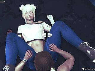 3D Anime Hentai Masturbation and Fucking with Big Tits