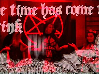 I surrendered to satan's wild orgy, getting fucked hard in every hole with blowjobs and anal.