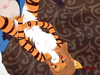 i watch furry futanari hentai 3d animation with creampie