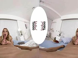 virtual taboo pov with shaved pussy blowjob