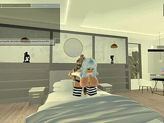 whore rides monster cock in doggystyle blowjob