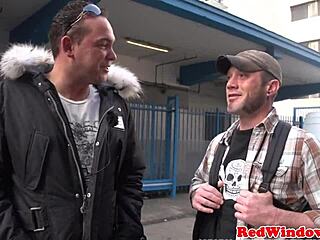 dutch prostitute sucking cock and banging in doggystyle