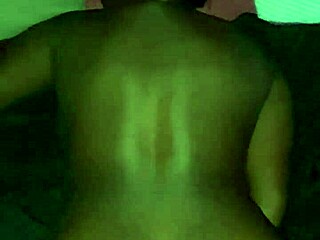 Petite Nympho Orgasms on Big Black Cock