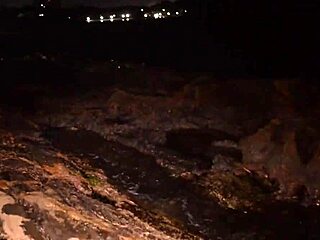 can you watch this big ass pornstar masturbate to orgasm on the beach?