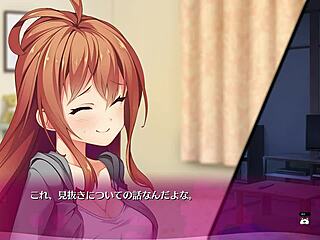 Feeling the intense bukkake in this hentai blowbang game