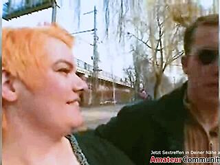 milf takes it in the ass and gets filmed pissing outdoors