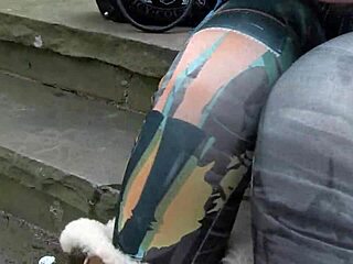 beautiful woman pisses in public and masturbates in london classroom