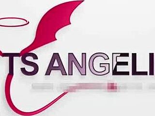 ts angelique shows off precum squirt compilation