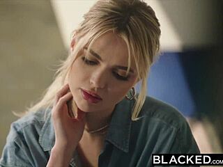 I showed my cheating hubby what he's missing with intense Blacked action