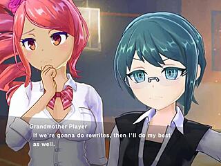 Magicami - Red Hood Bad Wolf Girl In Anime Hentai Outdoor Public