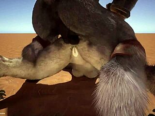 I can’t get enough of this wild furry hentai action.