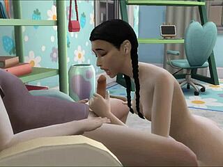 hey, i'm watching my little niece, she’s bored of toys, wants to ride my hard cock instead.