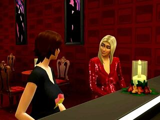 Sims 4 parody: wild vacation antics in Vegas