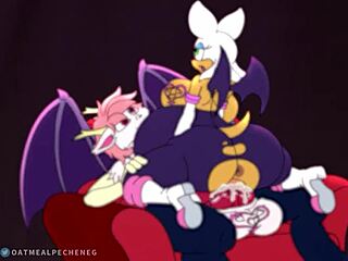 Rouge the Bat Rides on Biscuits