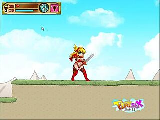 Feeling the adventure of anise in this hentai game with big tits and ass