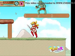 Feeling the adventure of anise in this hentai game with big tits and ass