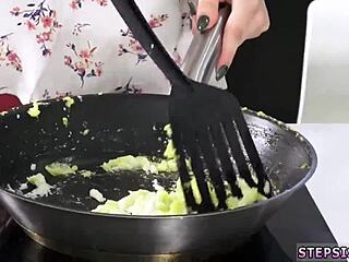 feeling excited in teen lingerie family contest