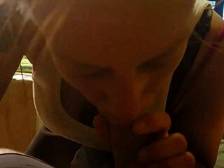 The Hatchers enjoy deepthroat blowjobs in their intimate moments