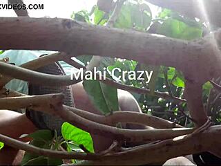 hey village aunty, wanna fuck in the garden?