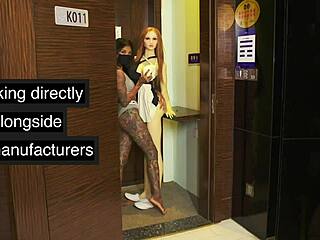 Exclusive video of a custom-made Asian sex doll with J-cup breasts