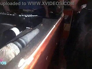 Dj couldn't resist fucking me in swing house booth