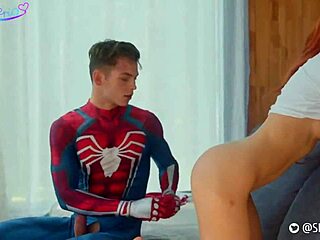 Spider-Man Sex Parody at Home with Sia Siberia