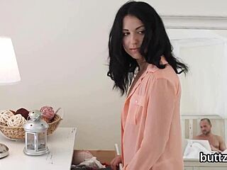 Gorgeous petite teen gets rode hard! 😍