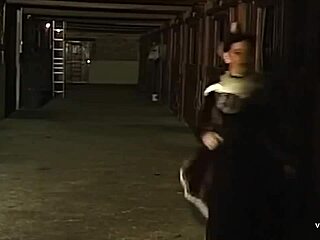 Elodie Chérie, Rebellious Brunette, Gets Banged Hard in Vintage French Storeroom