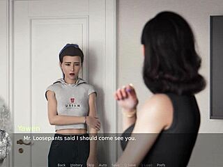 Ms Denvers Ep 23 Teachers Upskirt Brunette Pantyhose Old Young Game Skirt