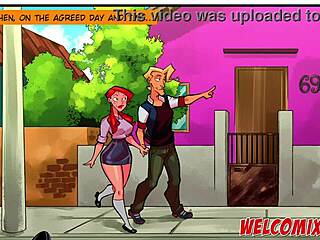 hot teacher in hentai cartoon goes wild for pervert sex toons