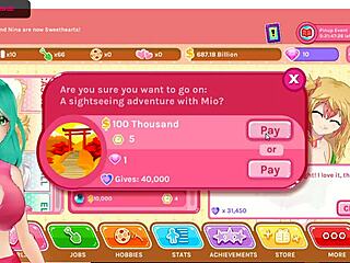 cute anime girl vtuber plays crush crush uncensored 2