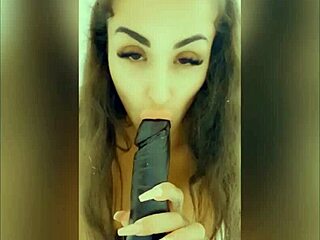 check susy gala in hot solo cosplay with big dildo joi action