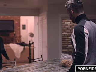 Penny Pax keeps warm with intense redhead action