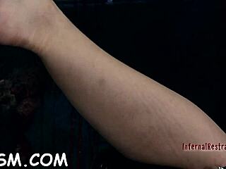 my angelic gf is fingering her juice fanny with toys in bdsm